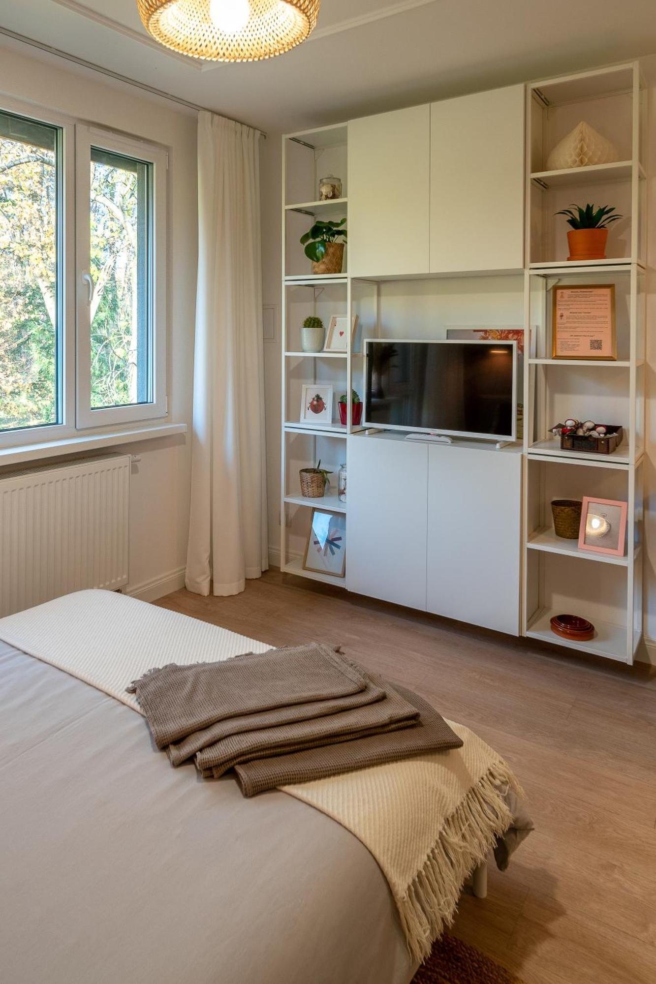 Apartament Fala Metro Sgh Klub Stodola Parking Parkview Fast Wifi Warschau Exterior foto